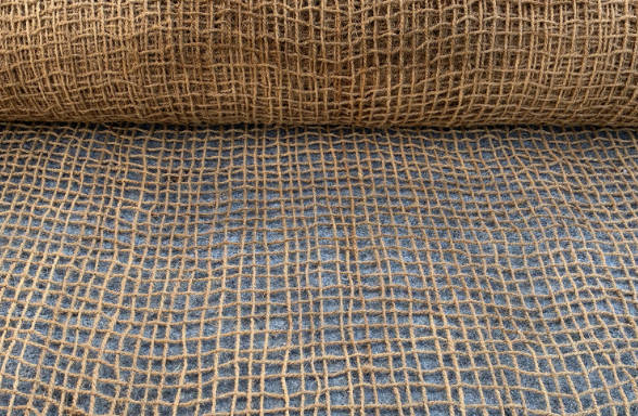 Kokosova mreža CY 5 za protierozijsko zaščito brežin, Sanacija brežine