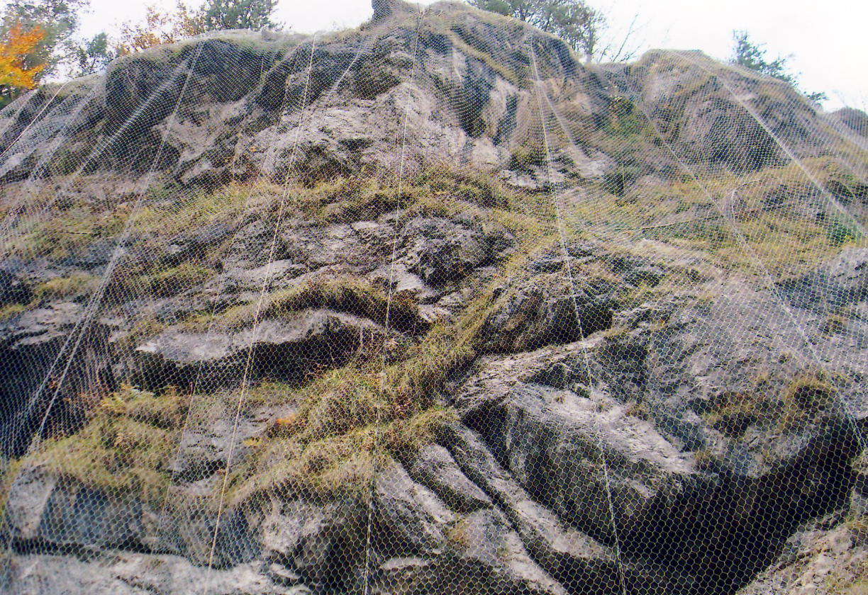 Tehnična zaščita nestabilnih brežin